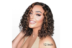 How to Achieve the Perfect Wet Look Style for Curly Bob Lace Wig