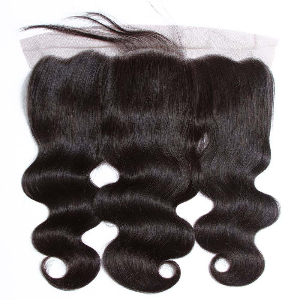  13x4 HD Lace Frontal Body Wave Virgin Human Hair Lace Frontal Natural Hairline