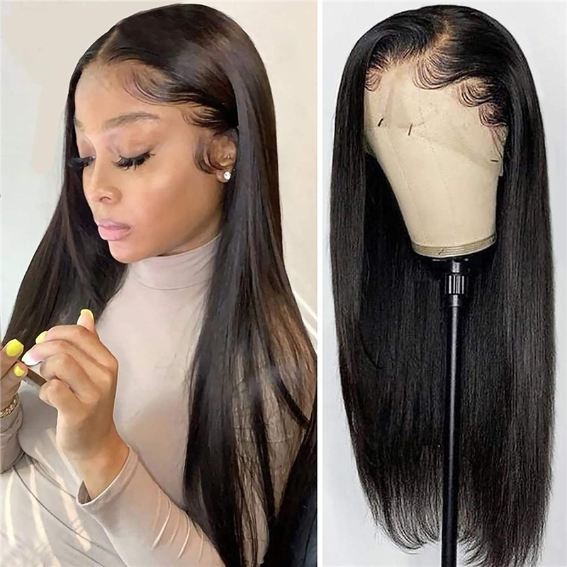 13x4 Lace Front Wigs 150% Density High Quality Human Hair Wigs Straight