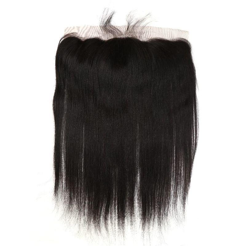 13x4 Silk Base Lace Frontal with Baby Hair Free Part Natural Color