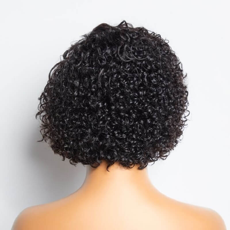 Luve Mature Boss Short Pixie Cut Wave Glueless Minimalist Lace Wig