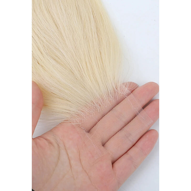 2X6 HD Lace Closure 613 Blonde– Body Wave or Straight Virgin Human Hair