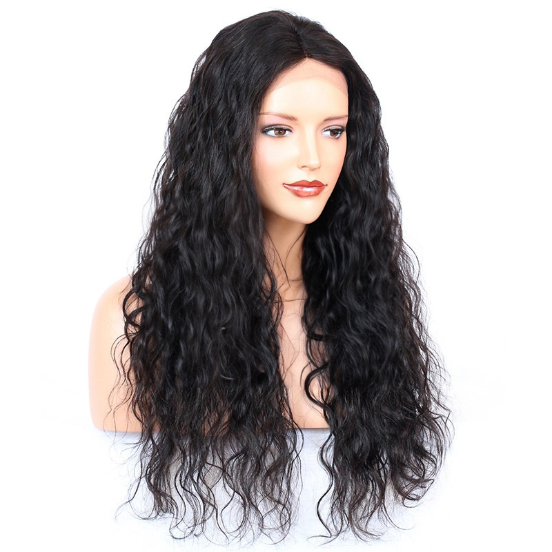 4x4 Silk Top Glueless Full Lace Wigs Remy Human Hair Loose Wave