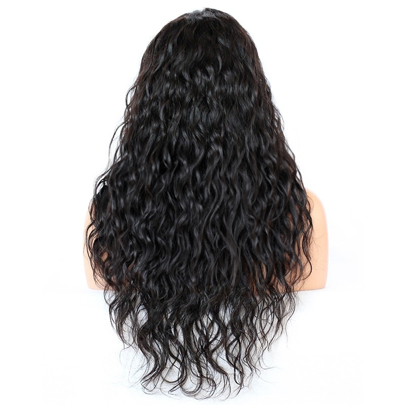 4x4 Silk Top Glueless Full Lace Wigs Remy Human Hair Loose Wave