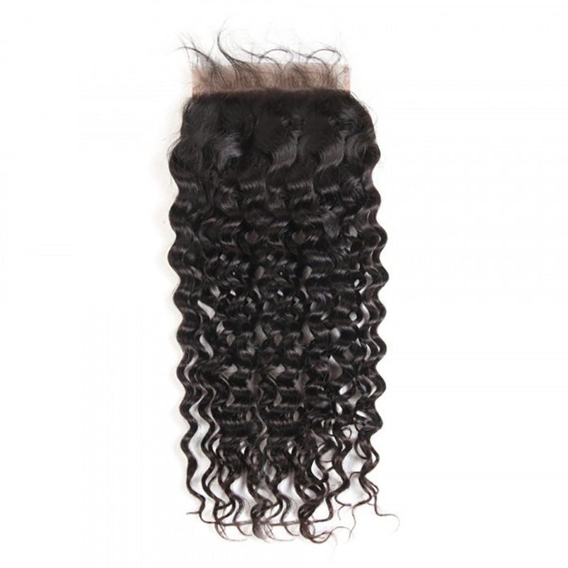 6x6 Lace Closure Natural Wave Virgin Hair Lace Closure Unprocessed