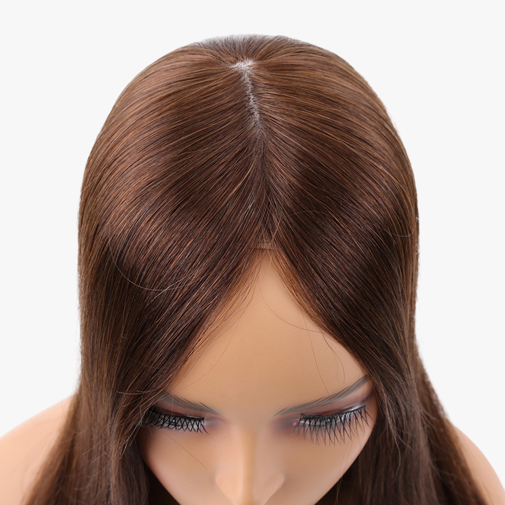 Premium 7x8 Silk Top Hair Topper – Natural Volume and Elegance