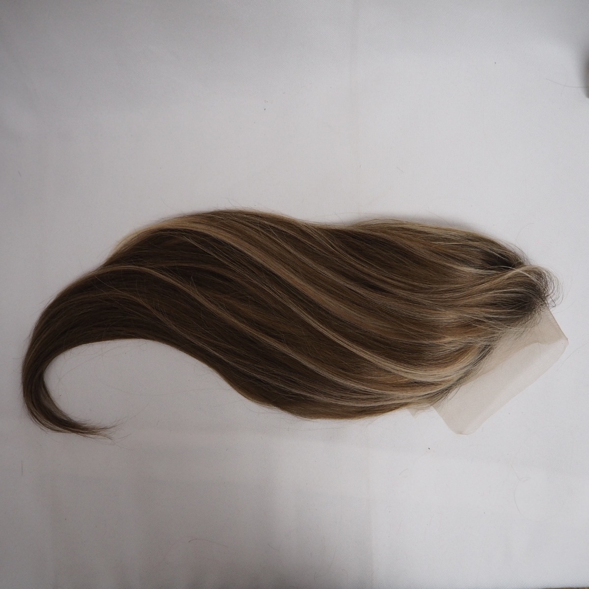 Luve Premium Quality Ombre Ash Blonde 13X4 Front Lace Prom Wigs Human Hair
