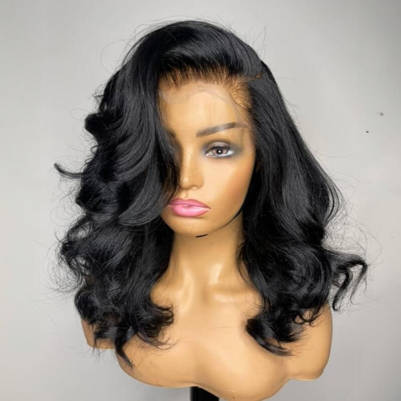 Short Bob Wave Wig 5X5|13X4 HD Lace Frontal Glueless Human Hair Wig