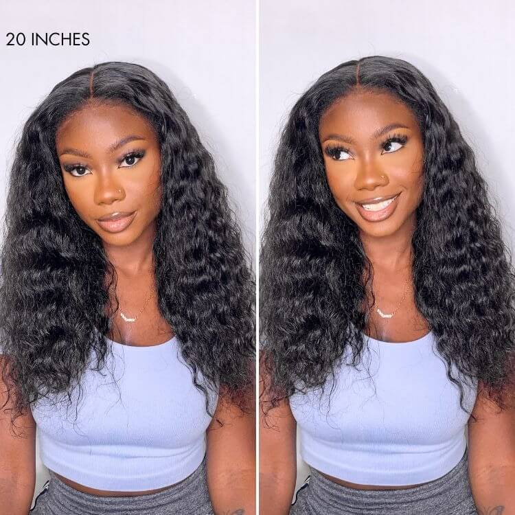 Beginner Friendly Glueless V Part Wig Human Hair Jerry Curly Wigs