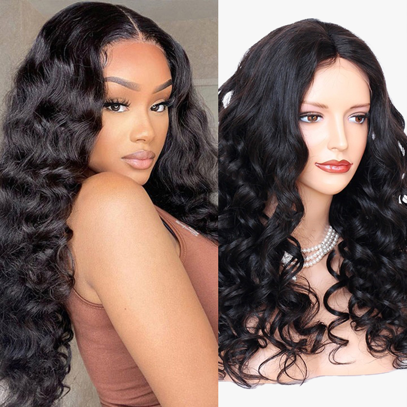 Body Wave 4x4 Silk Top Glueless Full Lace Wigs Remy Human Hair
