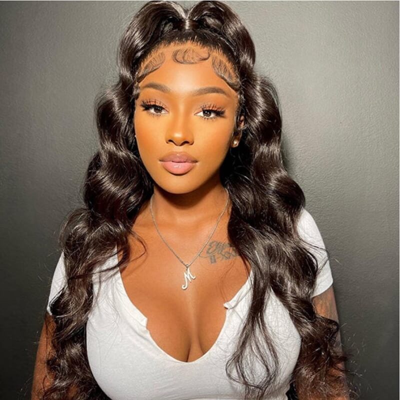 Body Wave 360 HD Lace Wig Undetectable Skin Melt Human Hair Wig