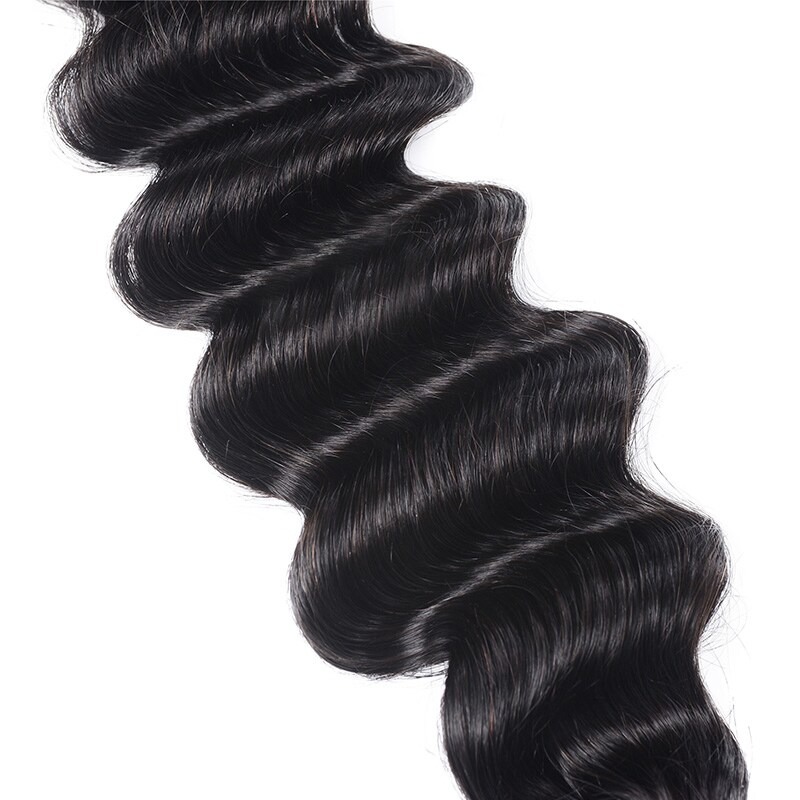 High Quality Loose Deep Wave Hair Bundle Unprocessed Human Hair Weave