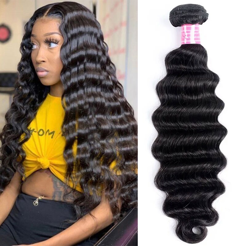 High Quality Loose Deep Wave Hair Bundle Unprocessed Human Hair Weave