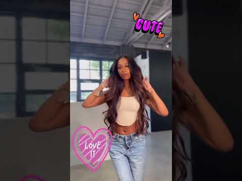 Luve Ombre Brown Body Wave Guleless 13x6 HD Lace Front Wig Human Hair