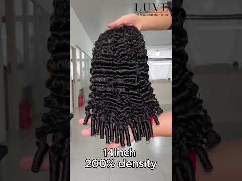 200% Density Burmese Curly Glueless Human Hair Wig 5x5 HD Closure | 13x4 HD Lace Front