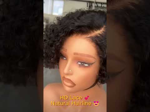 Short Curly Pixie Cut Wig 13X4 HD Lace Front Human Hair Wig