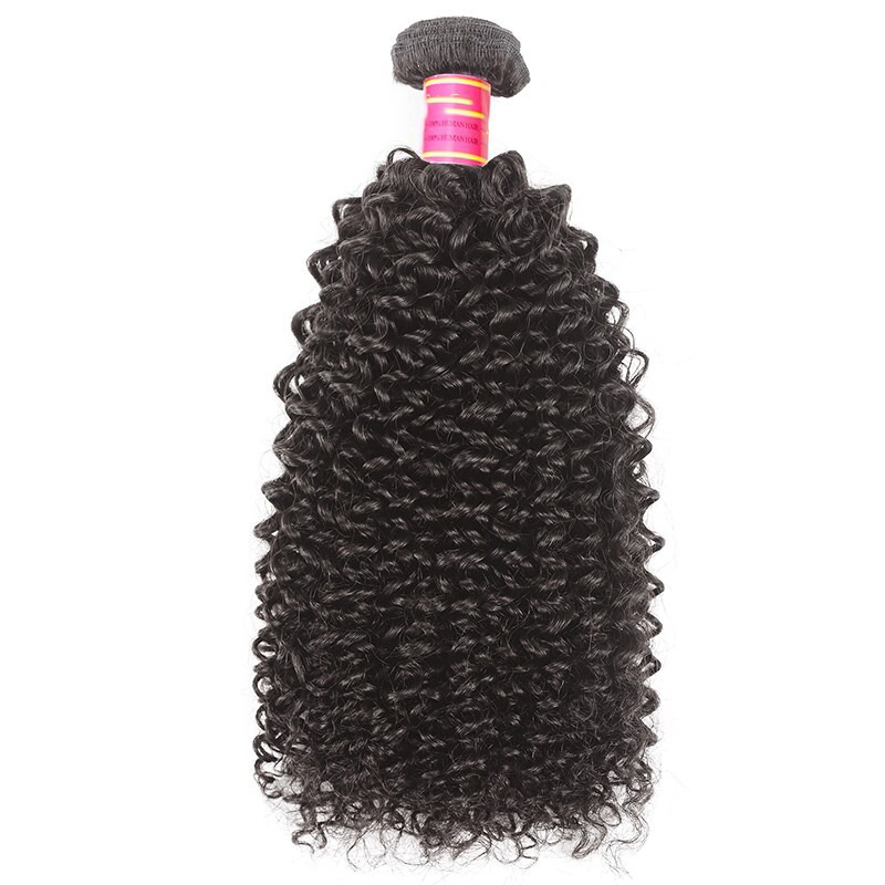 Kinky Curly Hair Weave 1 Bundle 10-30 Inch Virgin Hair Weft Extension