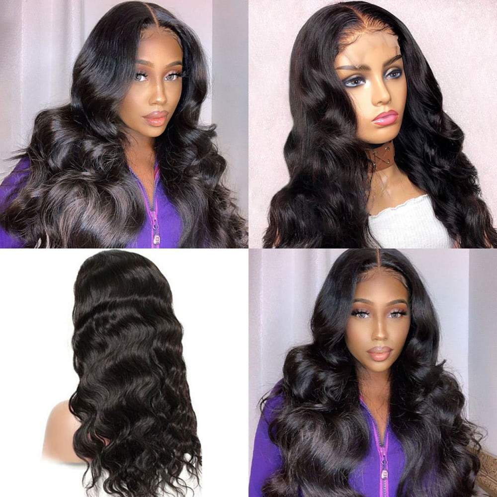 Luve 5x5 HD Lace Wigs Invisible Lace Wig Skin Melt Wavy HD 5*5 Closure Wigs