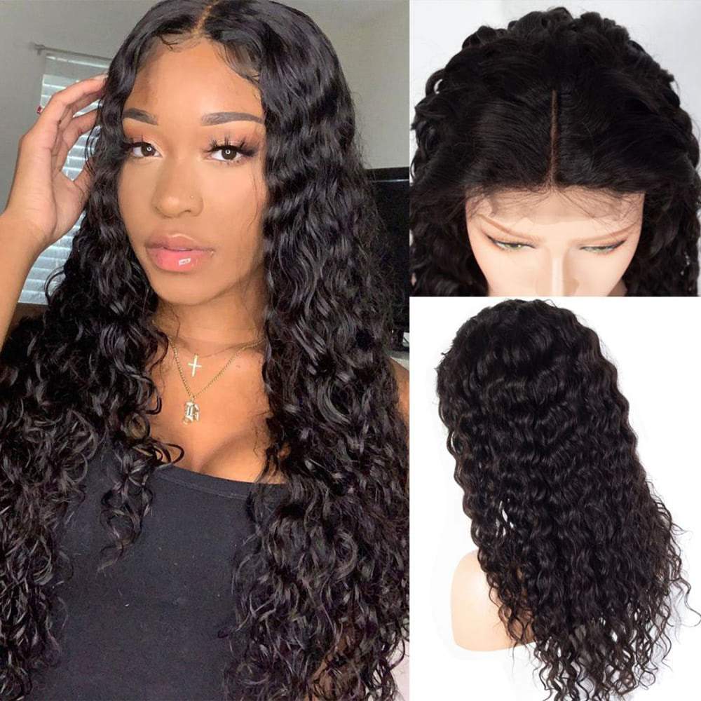 Luve 5x5 HD Lace Wigs Invisible Lace Wig Skin Melt Wavy HD 5*5 Closure Wigs