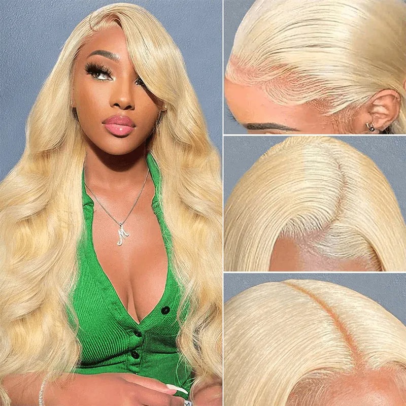 Luve 613 Blonde Body Wave Wig Glueless 5x5 HD Lace Closure Wig 