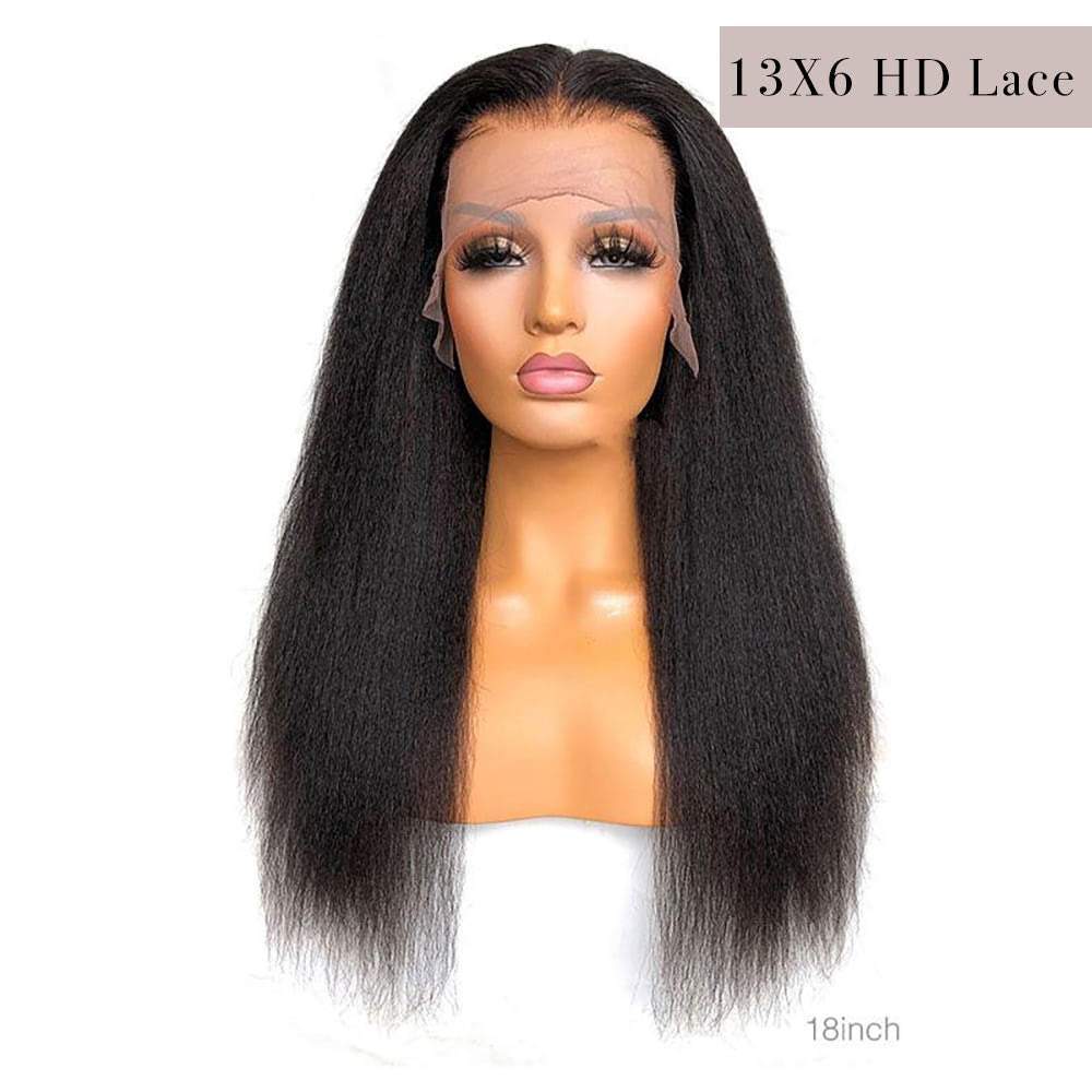 HD Lace Best Human Hair Wig Curly Wave 13x6 Glueless Frontal Lace Wig