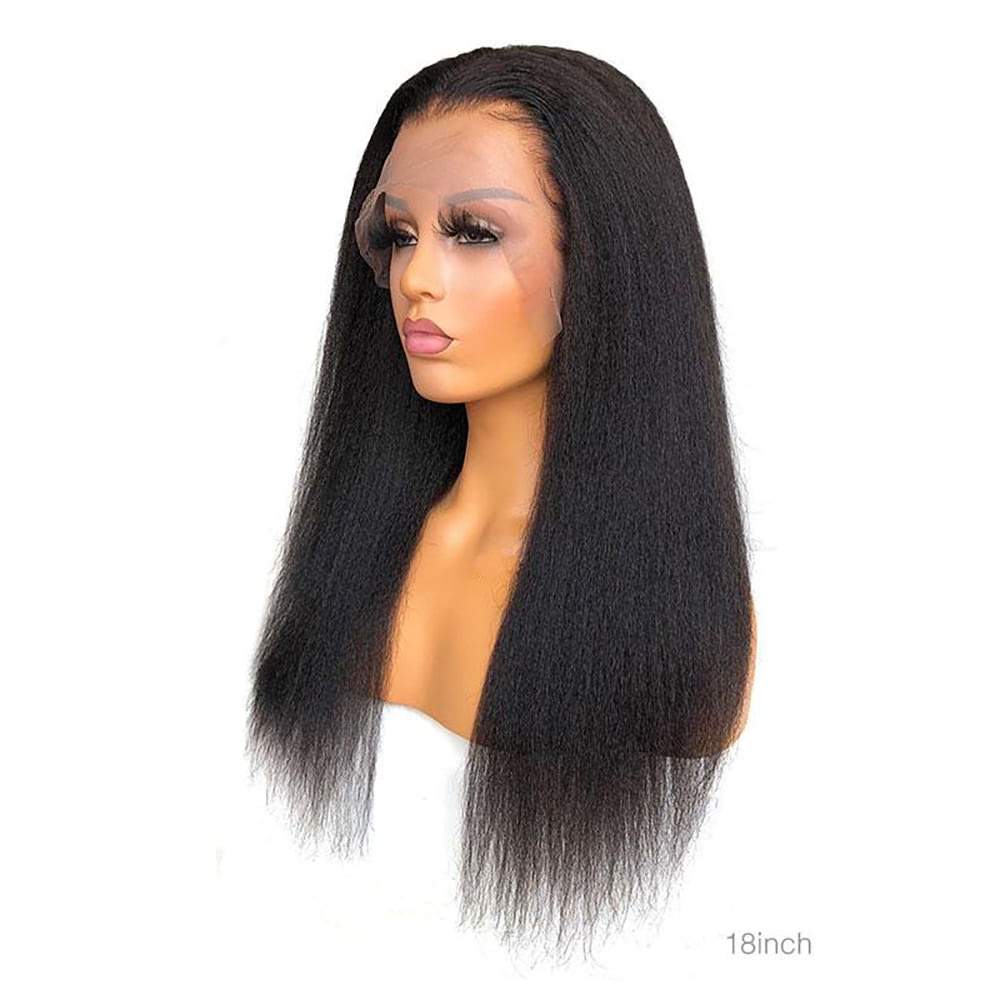 Luve Affordable Kinky Straight 13X6 HD Lace Front Wigs Undetectable Wigs
