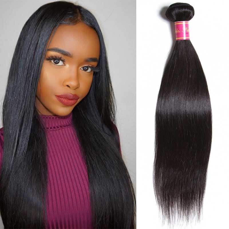 Luve Best Virgin Hair Bundle 1PC Straight Human Hair Deals