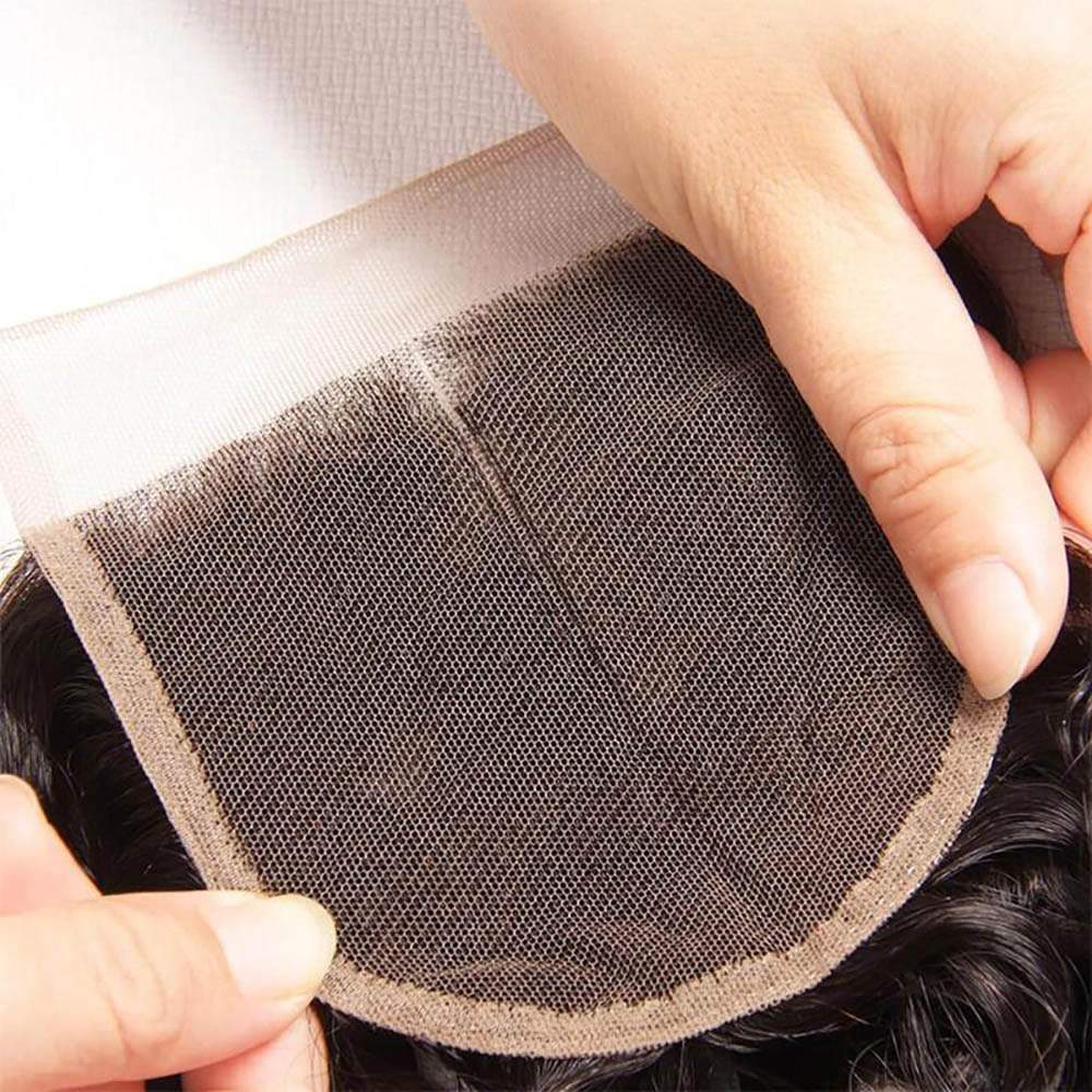Luve Best Virgin Human Hair Curly 4x4 Lace Closure 1PC