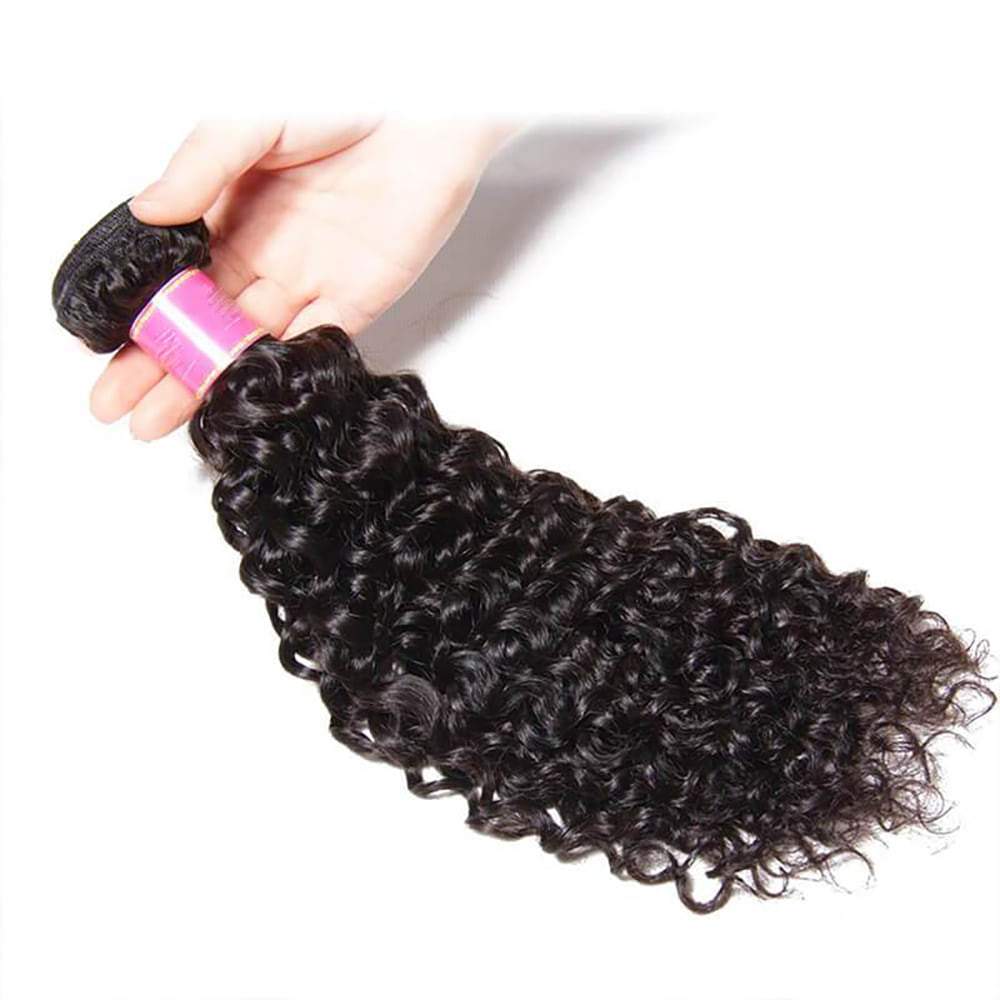 Luve Curly Virgin Hair 1 Bundle Unprocessed Human Hair Extensions
