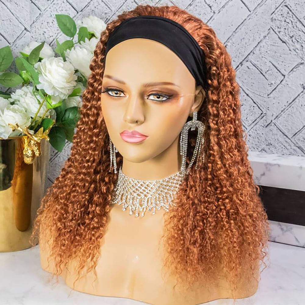 Luve Glueless Bright #30 Jerry Curly Headband Wig Affordable Hair Wigs
