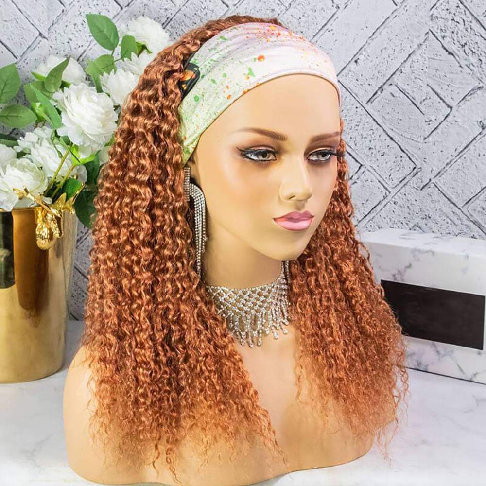Luve Glueless Bright #30 Jerry Curly Headband Wig Affordable Hair Wigs