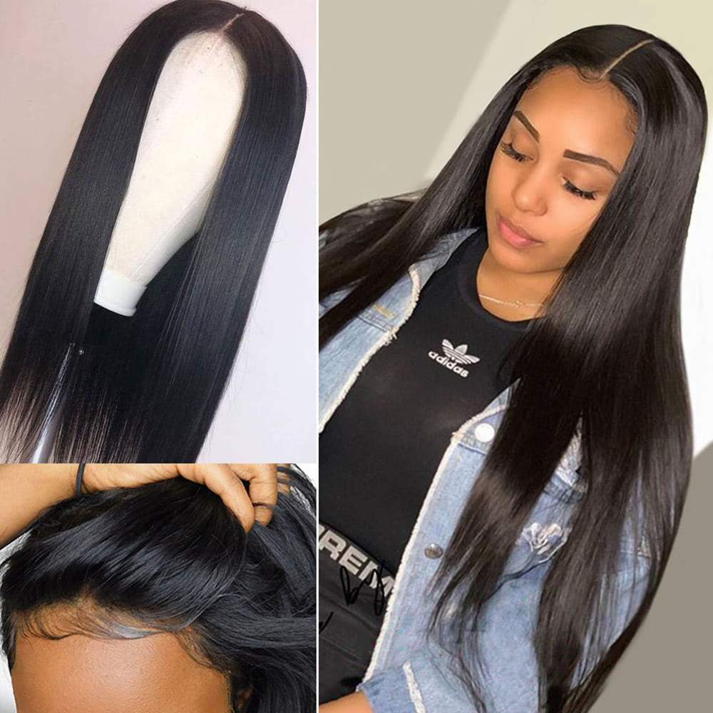 Victoria Real Human Hair Wig Pre-Plucked Lace Frontal Wig 150% Density