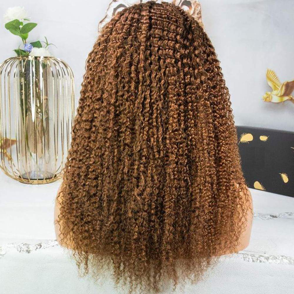 Luve Highlighted Blonde Headband Wig Kinky Curly Affordable Hair Wigs