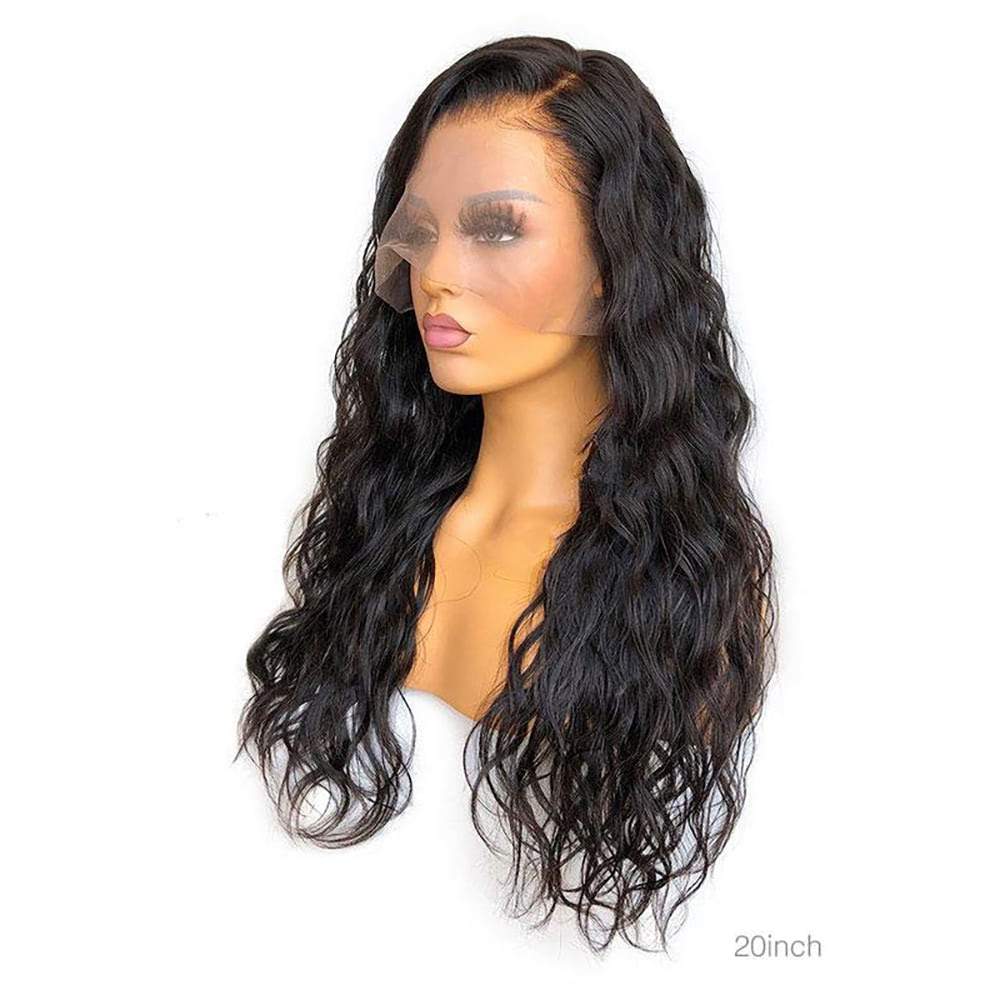 Luve Long Hair Wig Natural Wave 13X6 HD Lace Frontal Wig Human Hair
