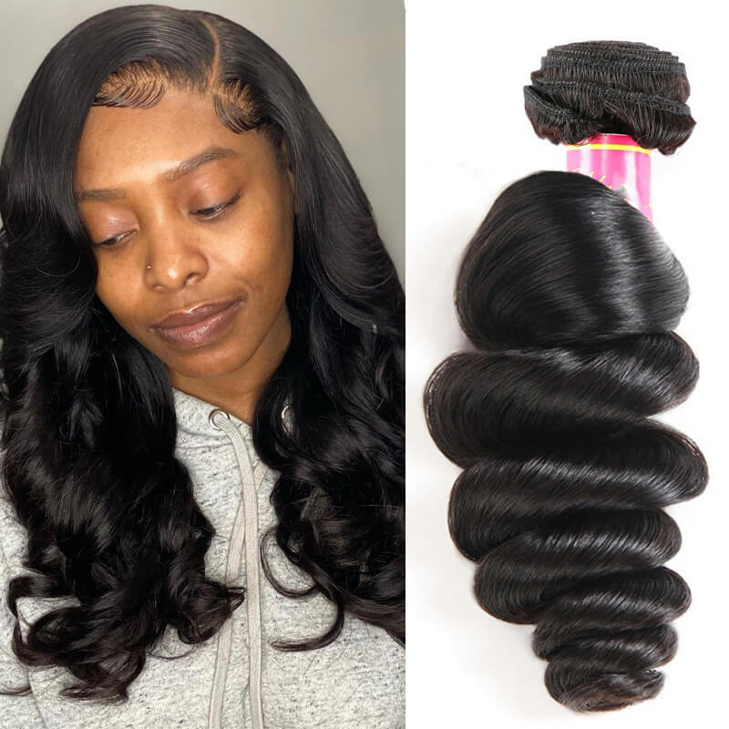 Luve Loose Wave Hair Bundles Human Hair Weave Weft Extension