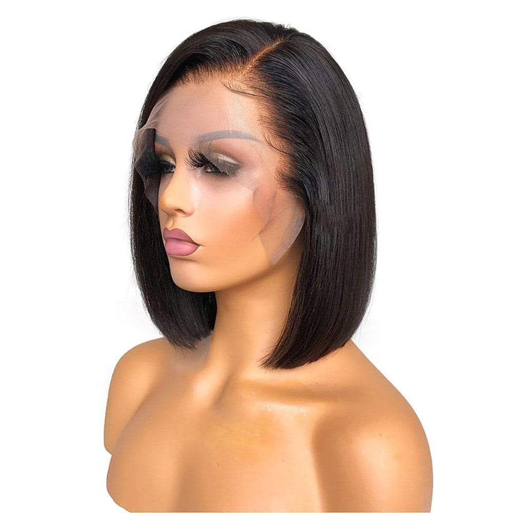 Luve Issa Short Bob Wig Straight Bob Style Lace Front Wigs Pre Plucked Human Hair