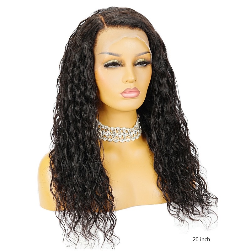 Sexy Loose Curly 360 Lace Wig Virgin Human Hair 180% Density Pre-Plucked