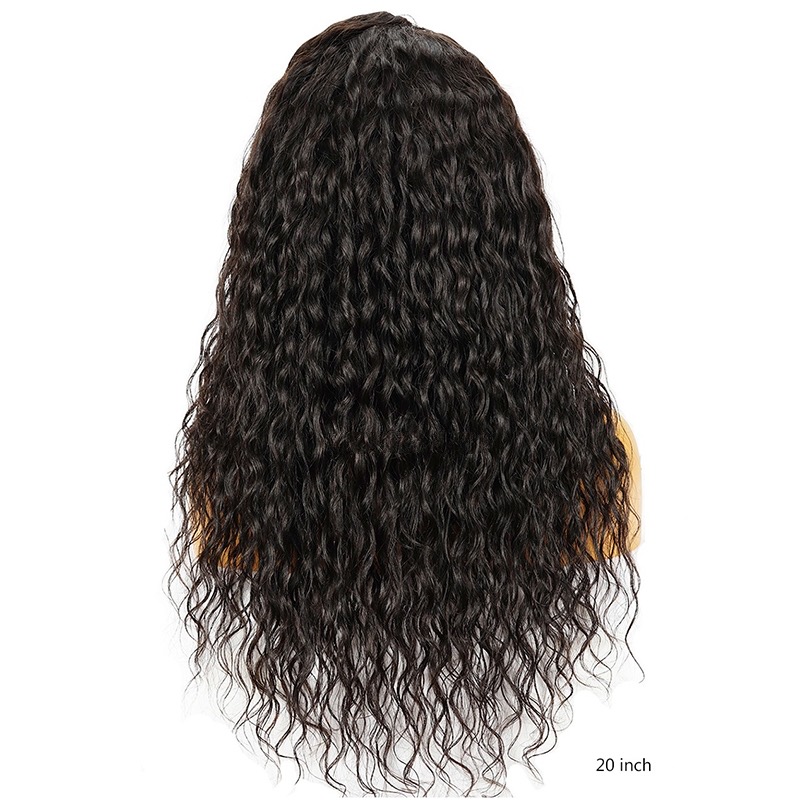 Sexy Loose Curly 360 Lace Wig Virgin Human Hair 180% Density Pre-Plucked