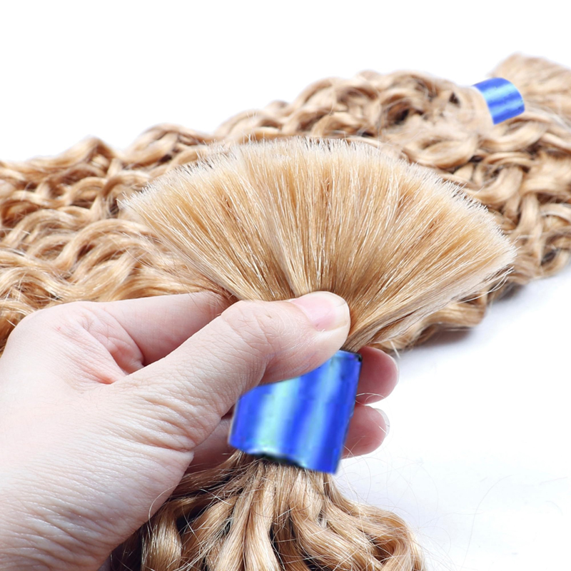 Water Wave Bulk Human Hair For Braiding No Weft 100g Per Pack #27