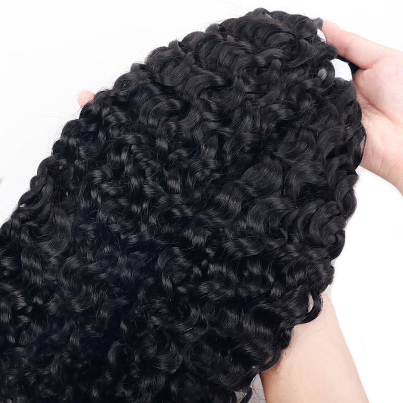 Water Wave Bulk Human Hair for Braiding No Weft Micro Braiding Hair 100g